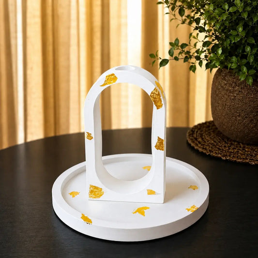 2 in 1 Bundle - Round Tray & Propagation Vase
